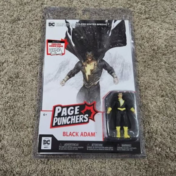 McFarlane Toys - DC Direct - 3IN Figure with Comic WV1 - Black ADAM (Endless Win - Picture 1 of 3